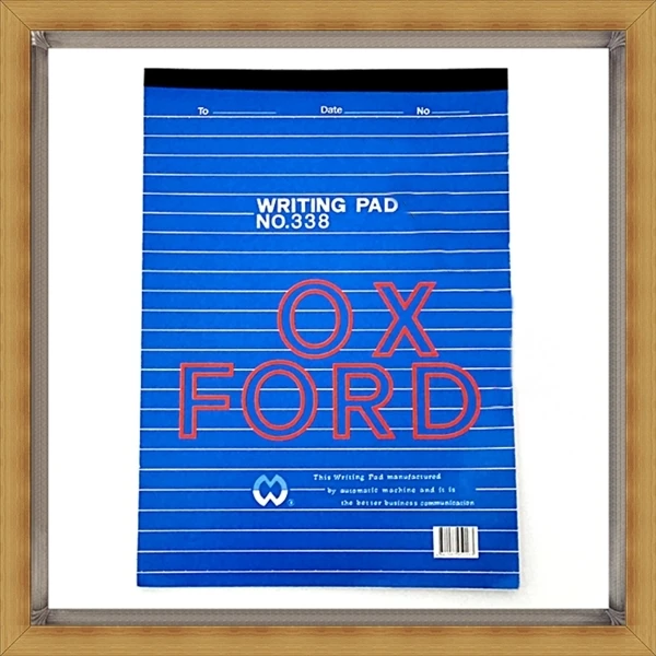 
High Quality Top Load Blue Cover Writing Pad 