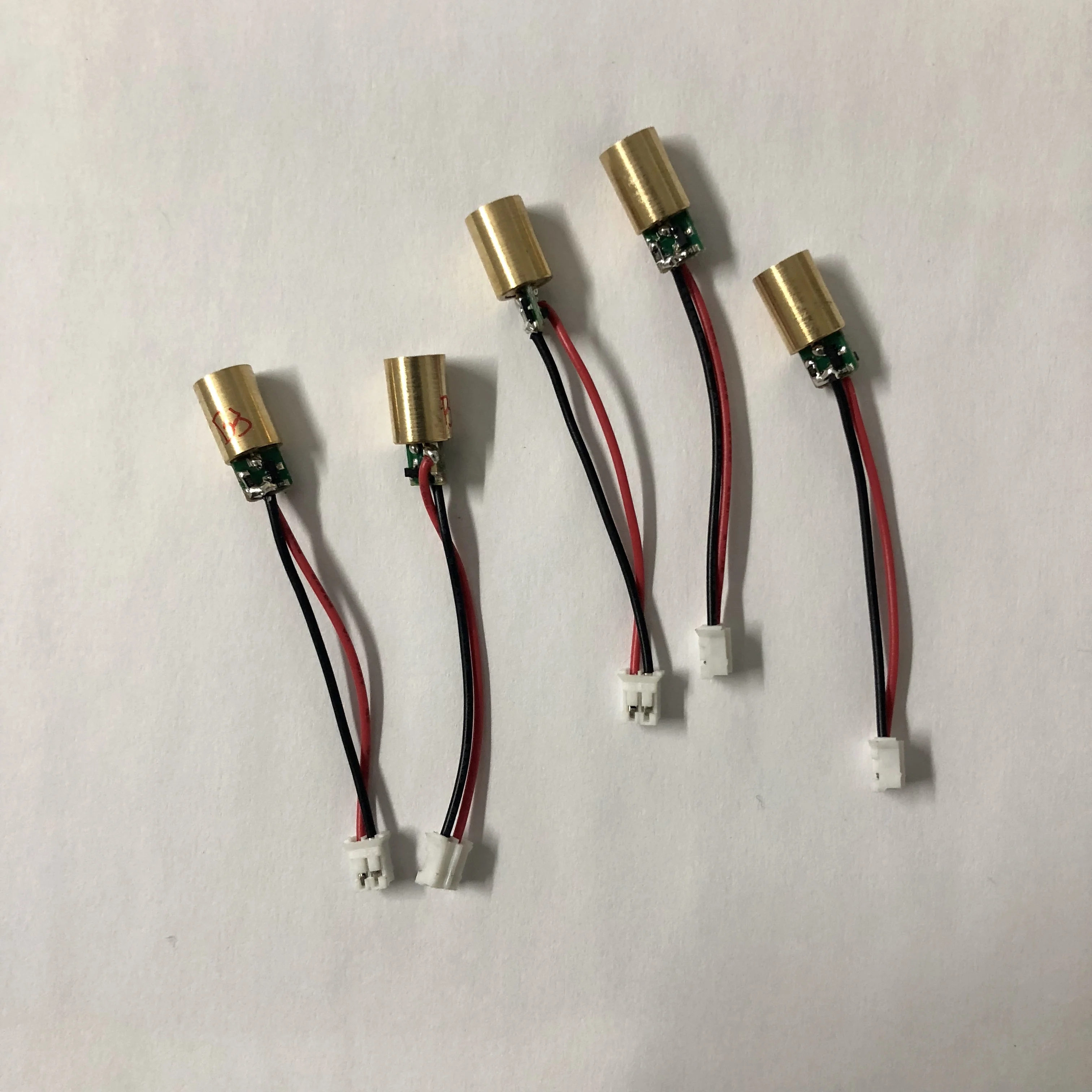 high quality 8x11mm  650nm 5mw red dot beam laser diode laser module 1mw for pointer /range finder/thermometer application