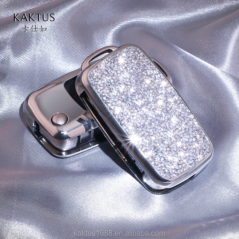For volkswagen Lavida Gran Lavida Golf 6 BORA SAGITAR POLO Tiguan Car Key Case PC Diamond Crystalprotect Cover Car key shell