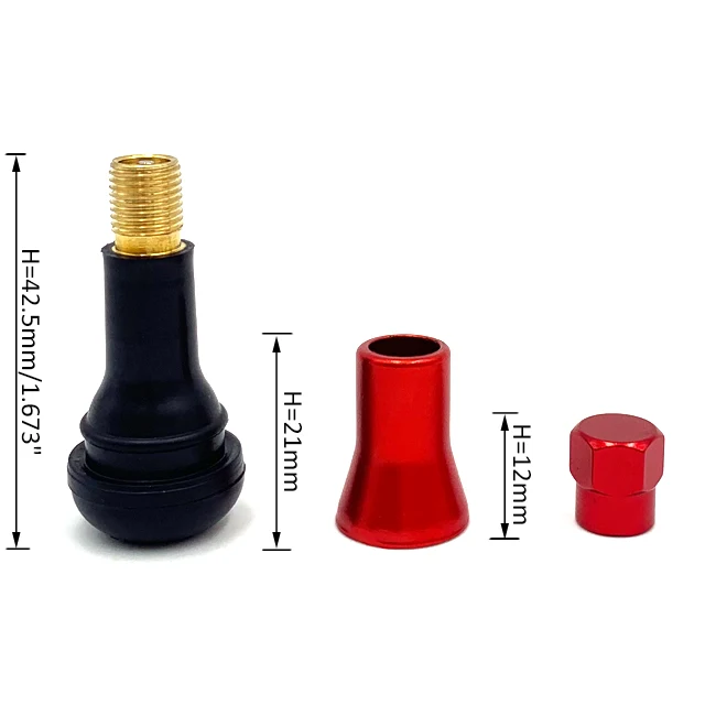 Sunsoul Snap In Rubber Car Screw-on Valve Tr414 Tire Valves Tr413 High Quality