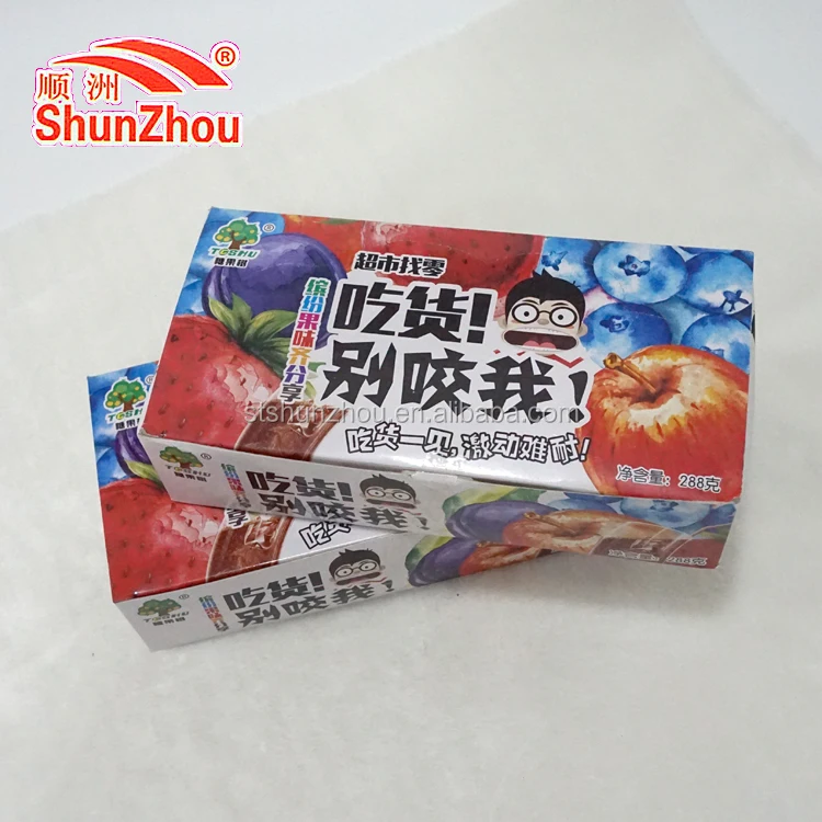 
3.8g fruity chewy candy 