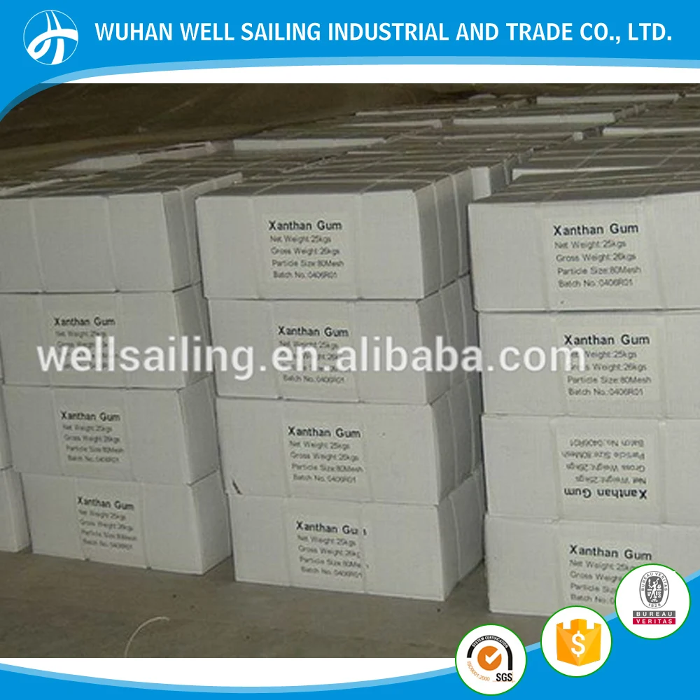 Высококачественная ксантановая жвачка fufeng для пищевых