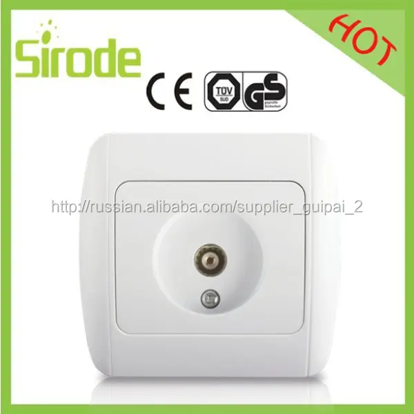 Крем Розетка TV-FM-SAT проходная