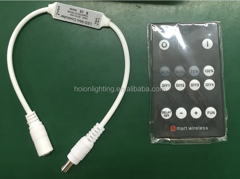 12v 24v rotary small inline led dimmer single color mini led dimmer 3 years warranty