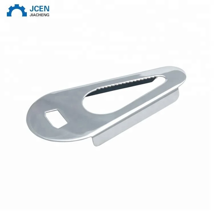 Custom stainless steel brush round bottle opener