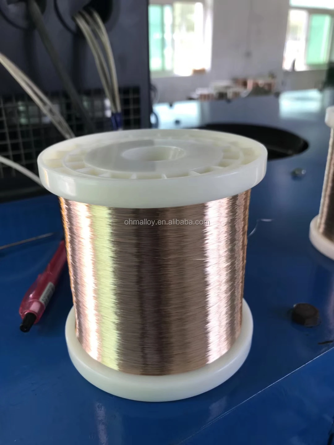 
beryllium copper wire aging process C17200 / C17300 / CuBe2 1.2mm For Spring 