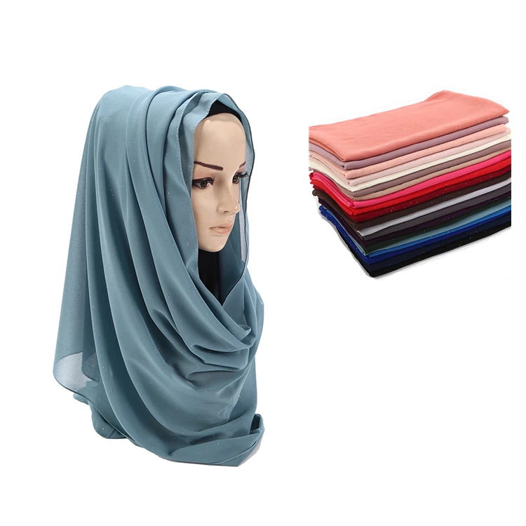 2019 новый стиль весна длинный платок легкий Джерси капот хиджаб