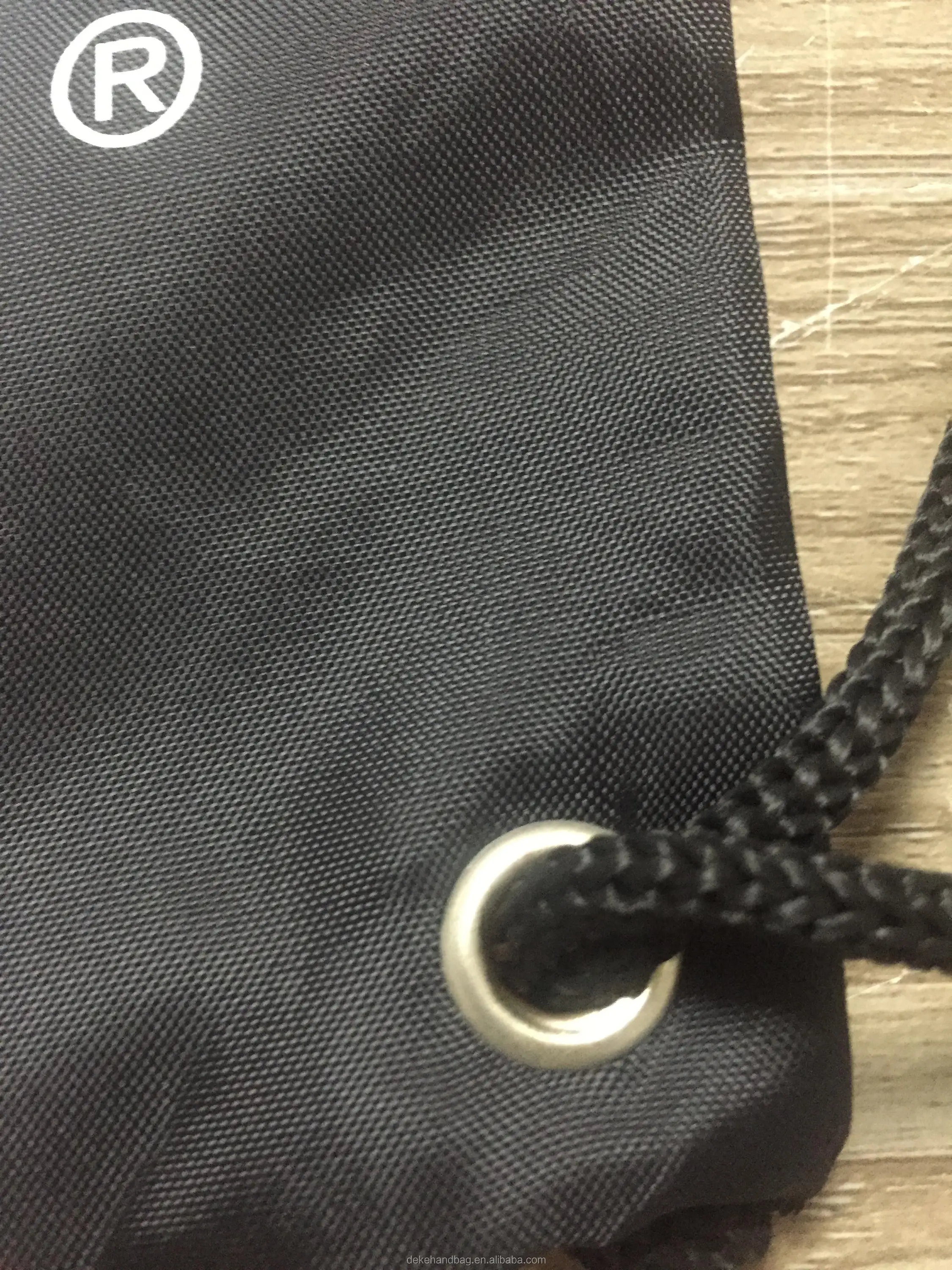 Hot selling Shopping Draw String Backpack 210d Polyester Packing Drawstring Bag Sport Gym Black Nylon Drawstring Backpack