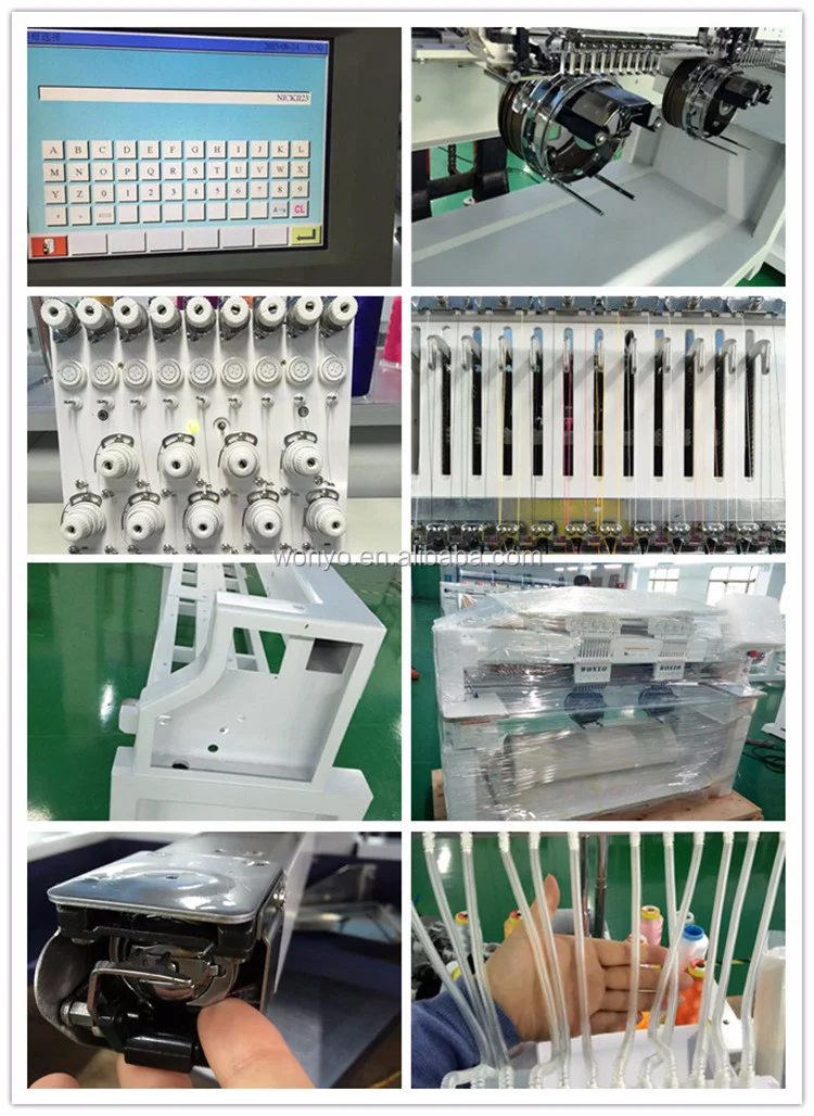 4 Head Computer Embroidery Machine Price for WONYO Embroidery Machine