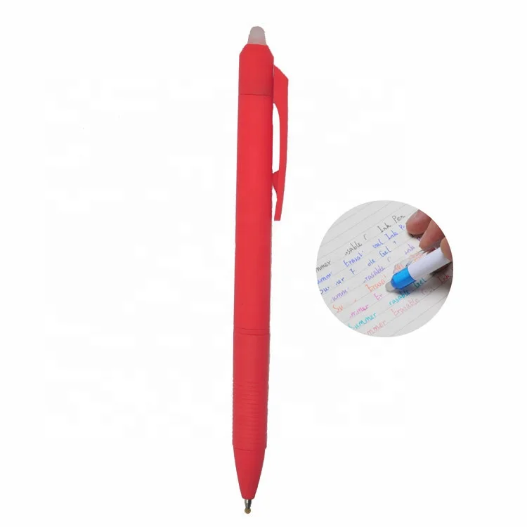 Professional factory supply plastic eco-friendly erasable pens japan technology