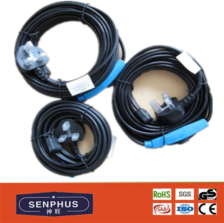 water pipe heating electrical cable frost stopper
