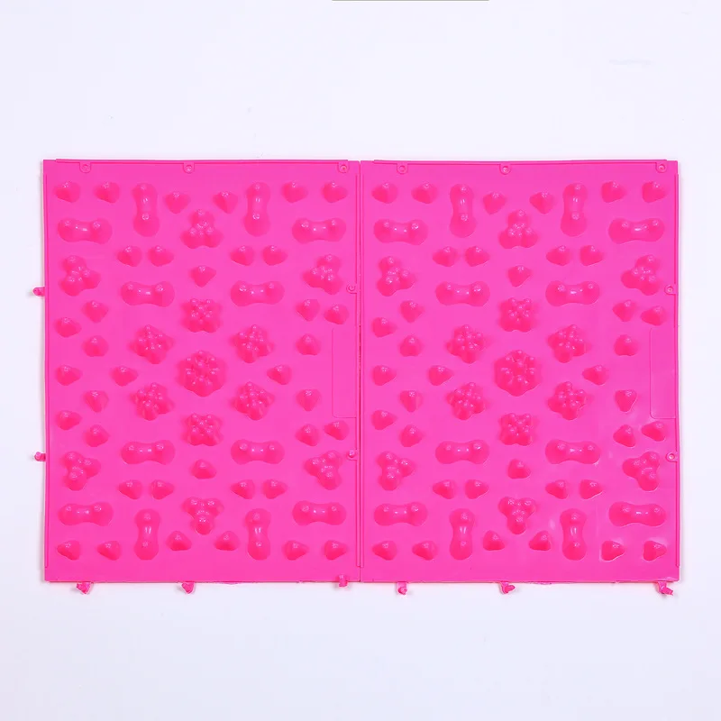 
China factory Foot Massage Mat Feet Acupressure Reflexology Walking Massager Pad Medical Therapy Mat for Pain Relief 