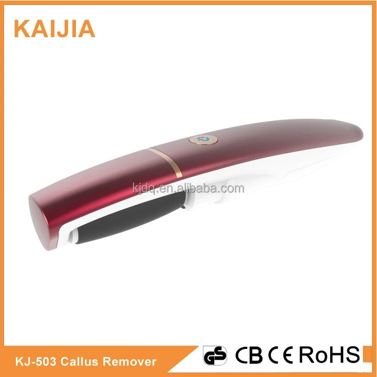 Stainless steel foot callus grater electric feet skin remover with foot scraper handle