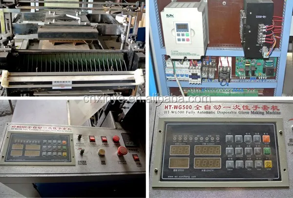 DFJ-500 Высококачественная одноразовая машина для производства пластиковых перчаток