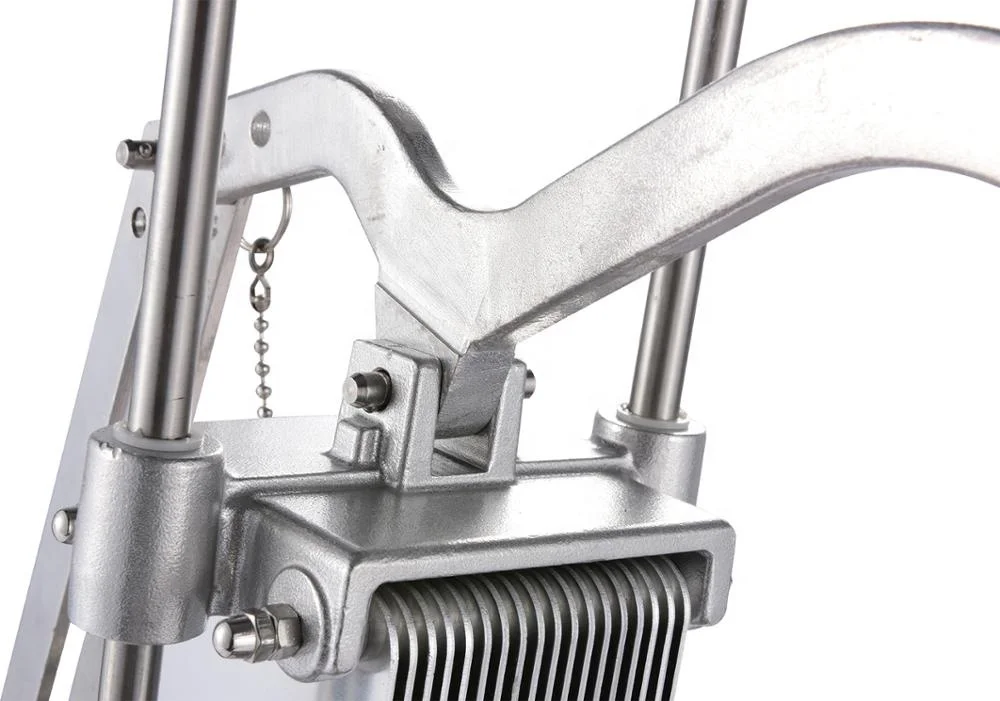 MVC-01A manual vegetables cutter, onion slice cutting machine with push handle