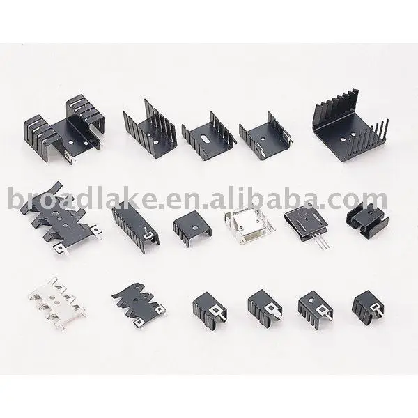 aluminium sheet stamping heat sink (to220)