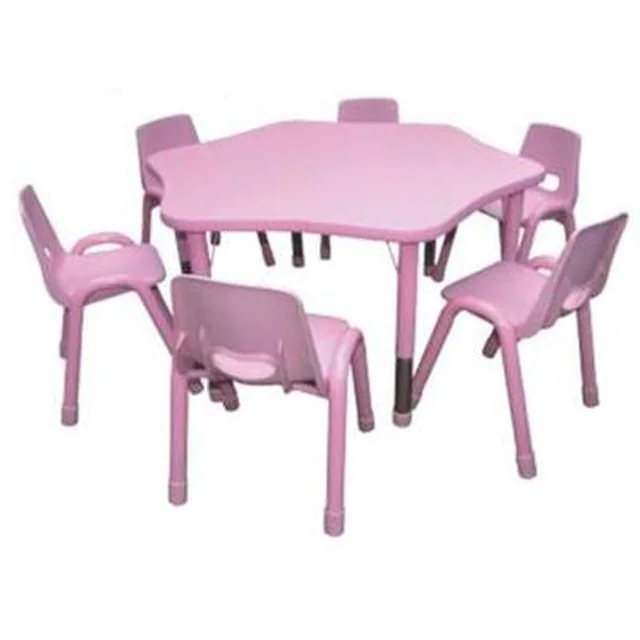 
Rectangle Plastic Study Desk and Chair 