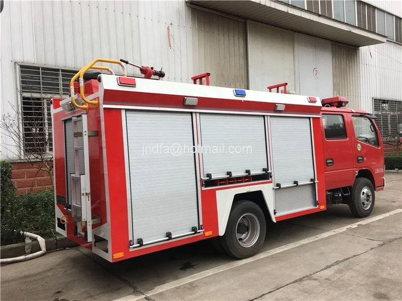 Easy operation double row low pressure pump watering fire trucks 4000 liters