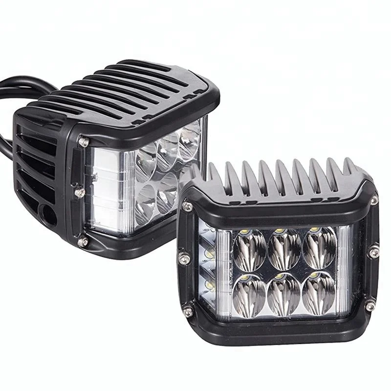 Super Bright 45W Car Led Work Pod Light 12V Spot Flood For Offroad SUV ATV Truck