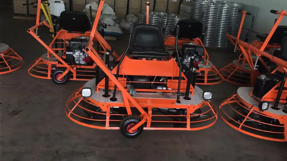 new concrete Ride on power trowel machine ce