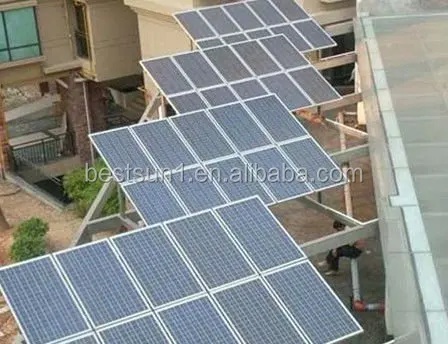 Небольшой гибридный солнечный генератор 15 кВт