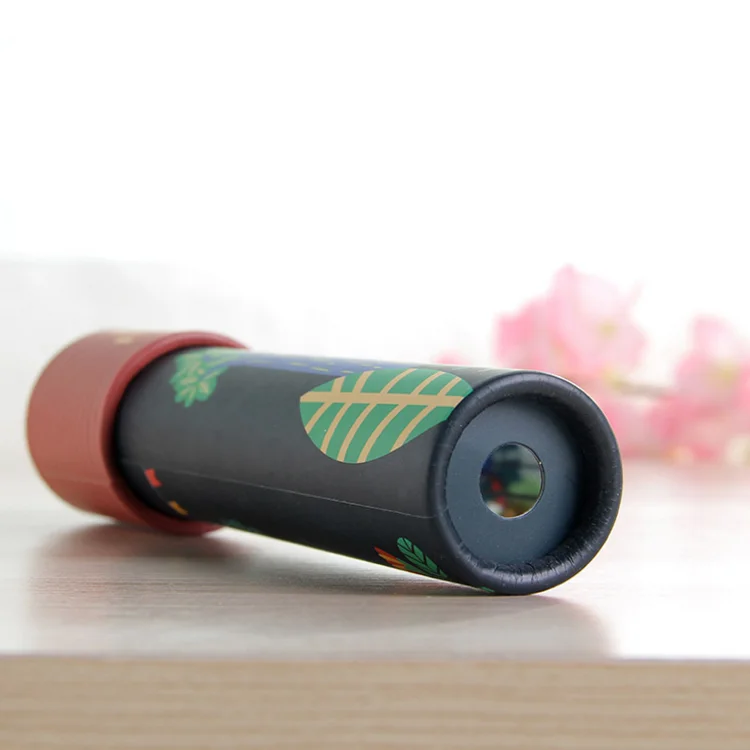 Классические игрушки, цветной Деревянный калейдоскоп