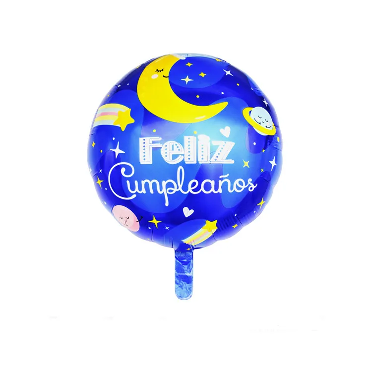 Custom pattern design event decoration home decor foil balloon for birthday day party