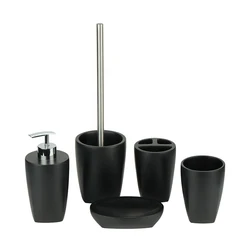 Holy High Bathroom Accessories Polyresin Bathroom Set Five-piece Set Eco-friendly