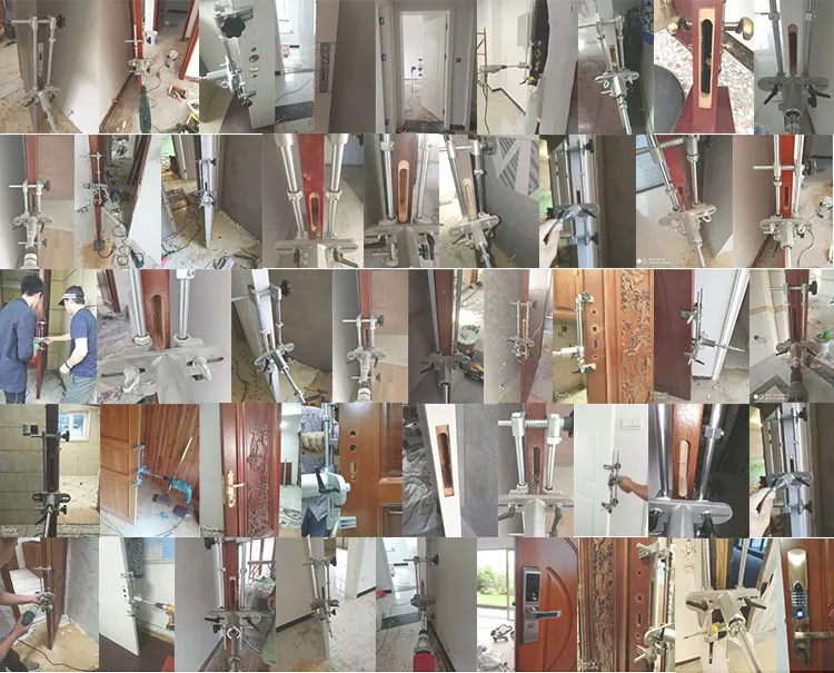 portable door lock mortiser