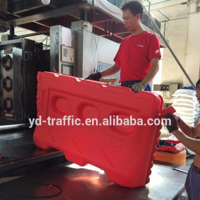 1460*780*180*360mm Factory Price Plastic Water Barrel High Quality Filled Barrier Road Safety