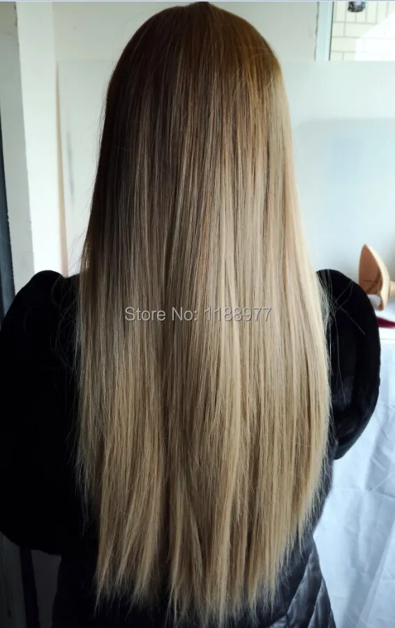 Straight Ombre Hair Brown To Light Brown Find Your Perfect Hair