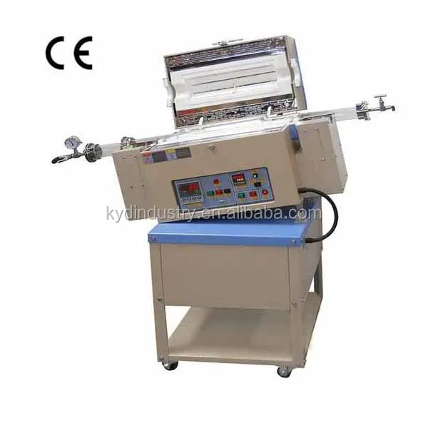 1200C High temperature rotary vacuum furnace heated