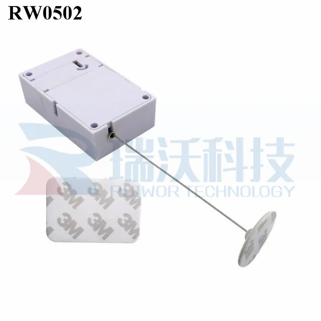 Alarm System Anti Theft Pull Box 1.2M Auto Retracting Cord Recoiler