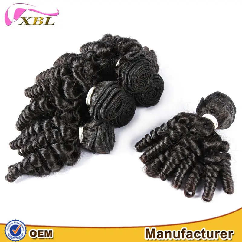 Not synthetic hair comfortable and soft touch factory direct sale Malaysian high premium baby curl virgin hair