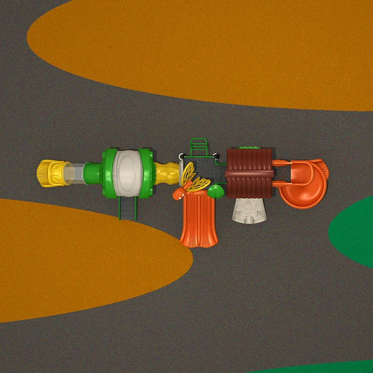 NEW High quality kids plastic slide, children outdoor playground set