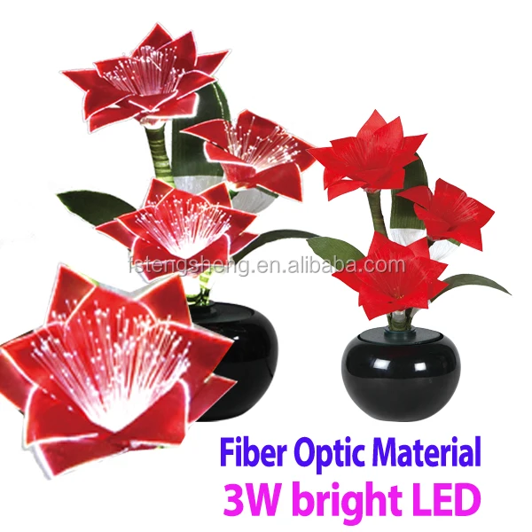 Decorative Artificial Wedding/Christmas Led Flower