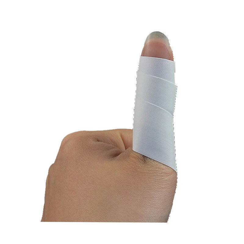 White color waterproof cotton fabric medical tape for wound care