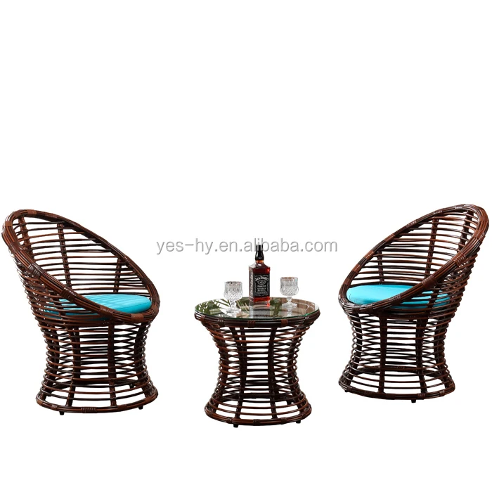 
Wicker Garden Furniture Rattan Table and chair Outdoor Patio Dining Set Casual table and chair Z308 