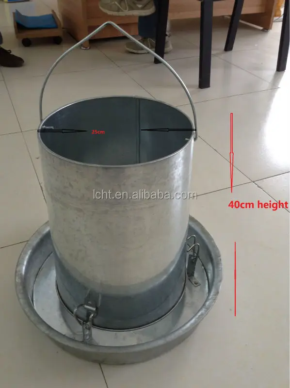 2014 best sell ing Galvanized hanging feeder for chicken/duck feeder