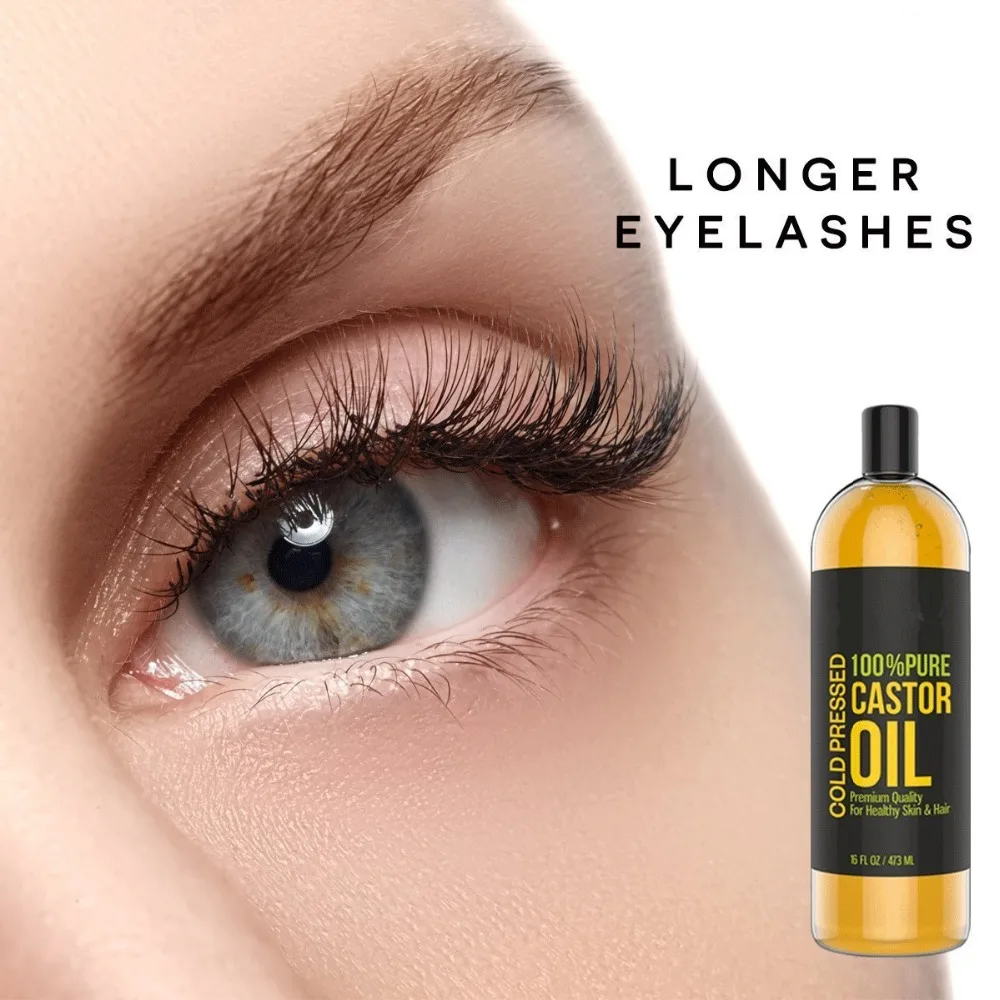 Private Label Premium Quality Cold pressed 100% Pure Castor Oil