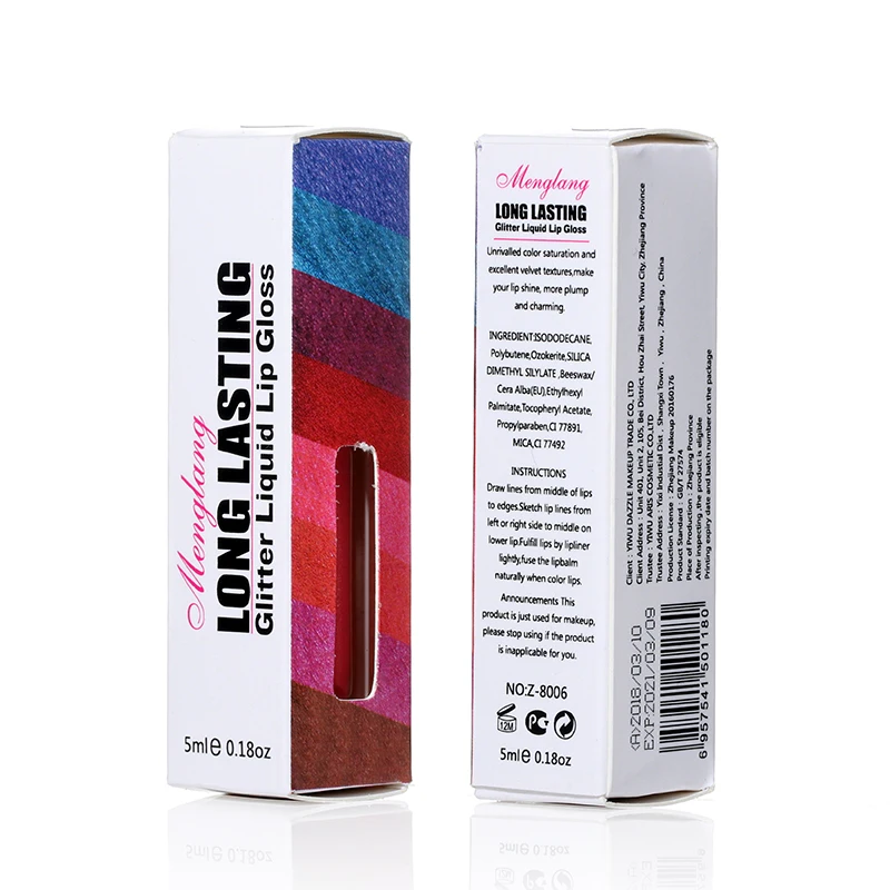 wholesale makeup lip gloss private label lip gloss container glitter lipgloss cosmetics
