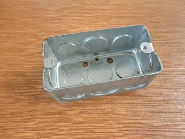 cUL Approved 58361 Steel Rectangular Electrical Conduit Handy Box