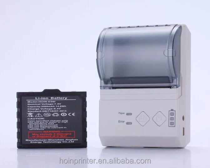 Handheld BT Printer 58mm Mobile Pos Terminal With Printer