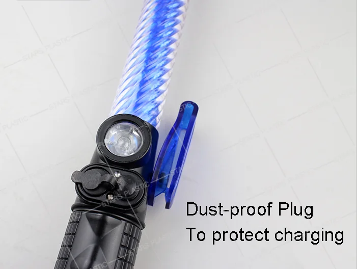 54 см свисток и магнитный Светодиодный Дорожный Полицейский стержень