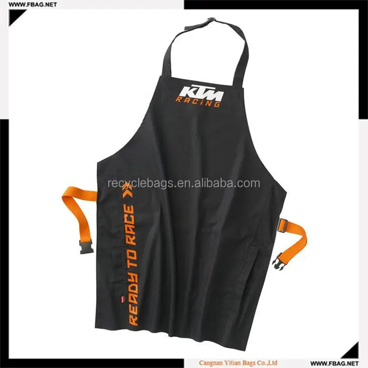 
100% QC custom make waterproof 210D nylon garden apron 