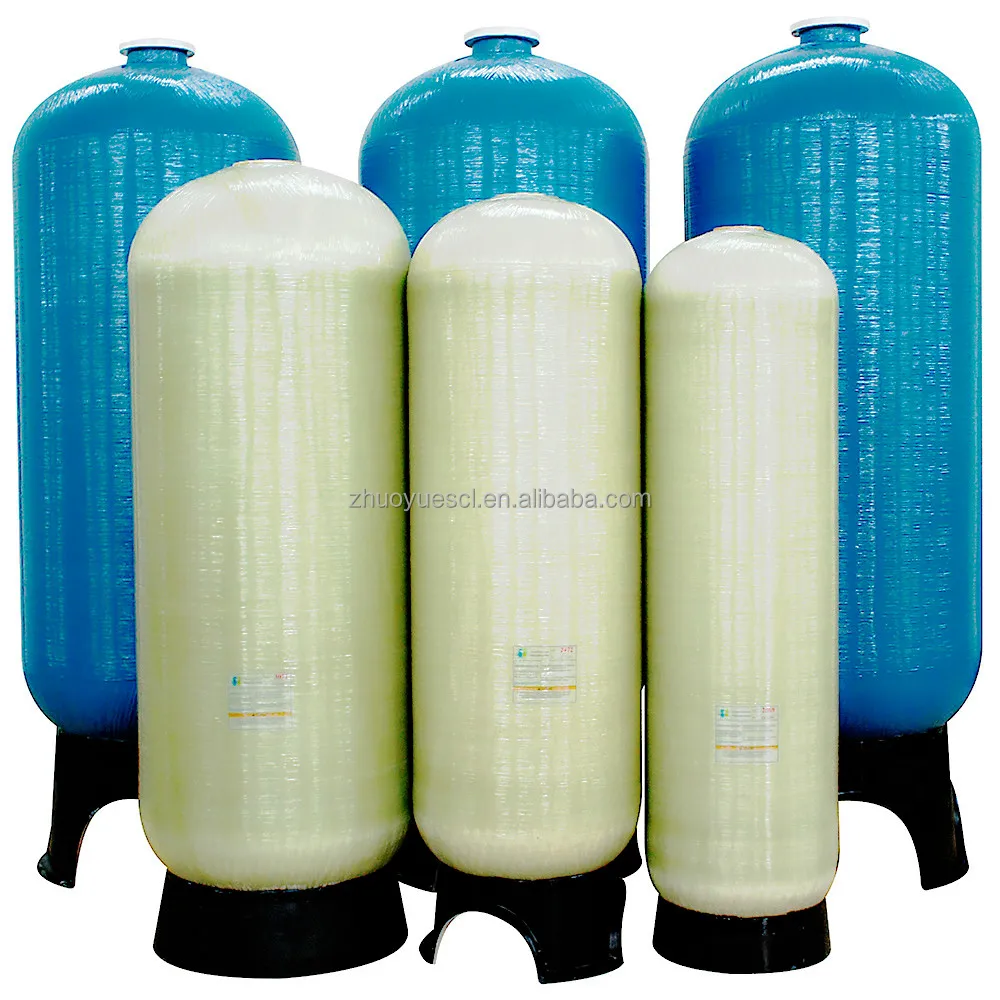 RO water plant fiberglass FRP resin tank/resin water filter tank