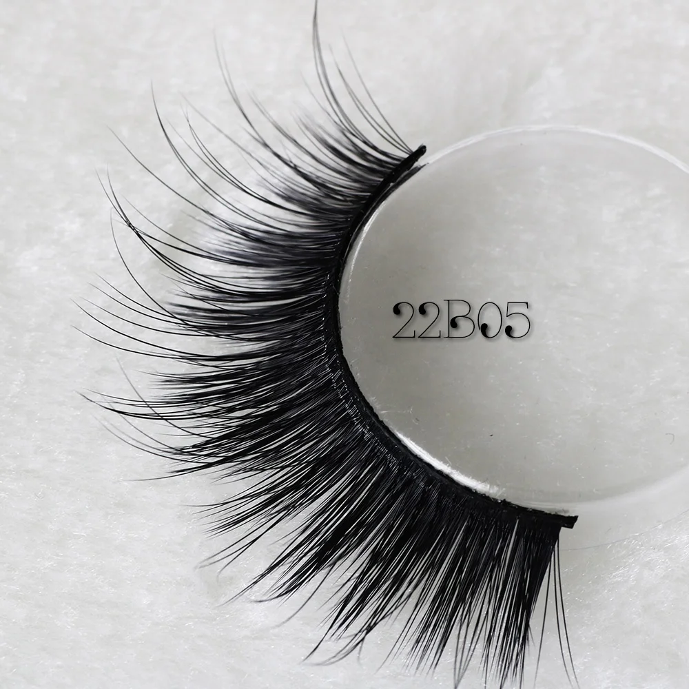 Wholesale Muti Colored Eyelash  Premium Korea 0.07 Fiber Ombre Eyelashes 3D Silk Lashes