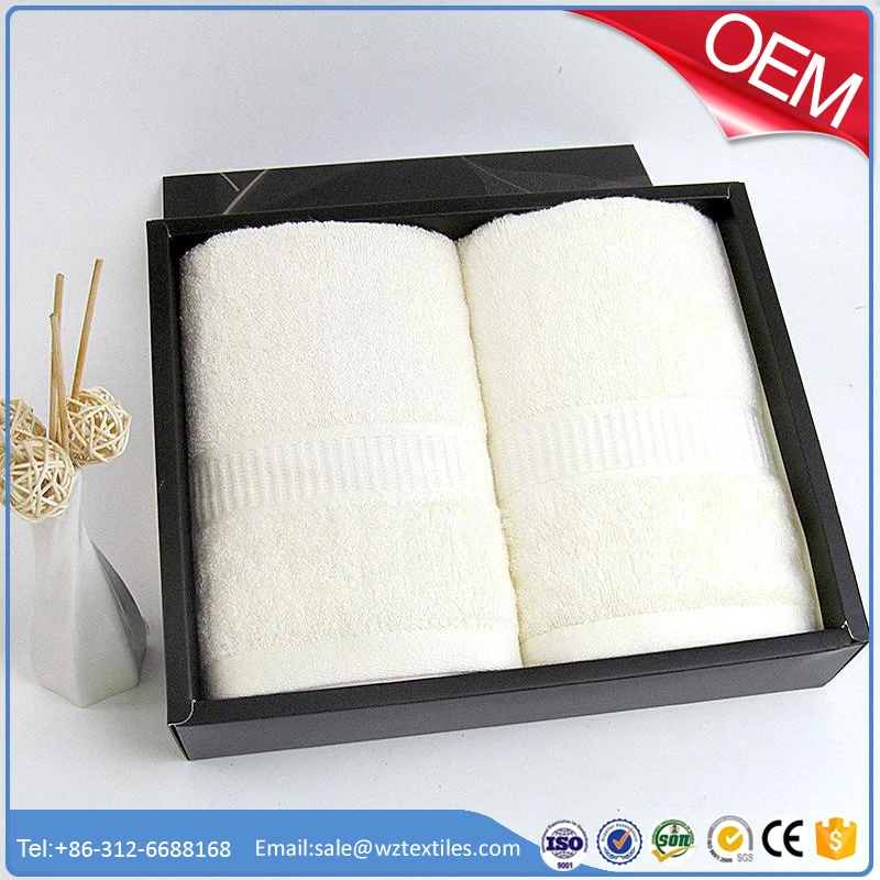 Luxury oeko tex thick Cotton bath towel With Customized Logo