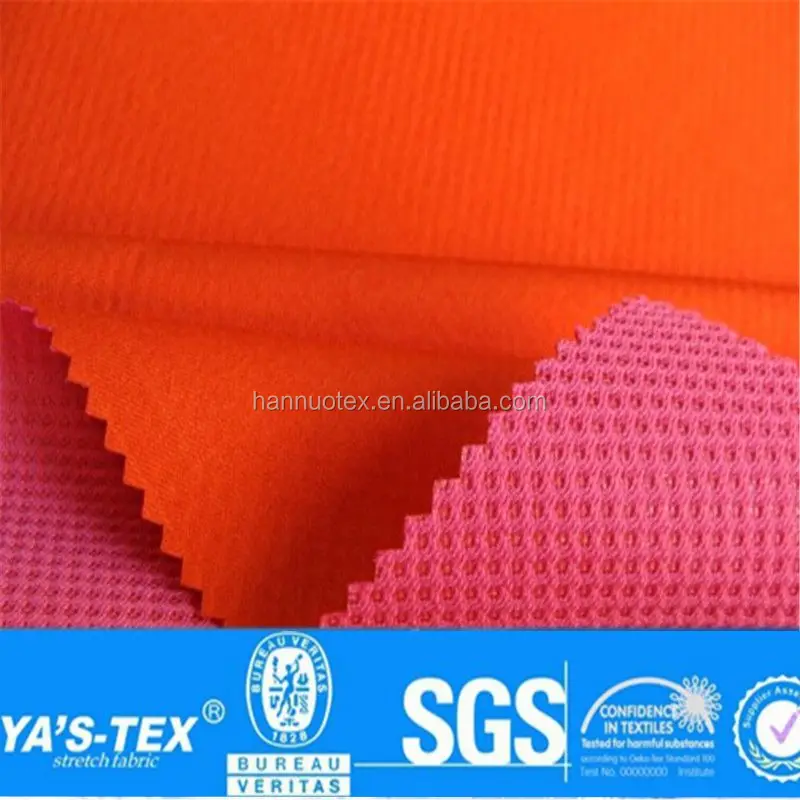 
Knitting Poly Mesh Fabric with TPU Bonding 