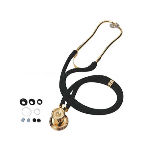 Diagnostic Double Tube Medical Gold Stethoscope